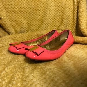 Bright Pink Kate Spade Flats